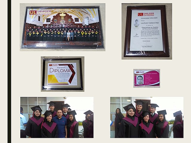 Graduación de nivel Especialidad en la UL