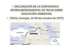 Conferencia intergubernamental sobre educación relativa al medio ambiente  (Tbilisi)