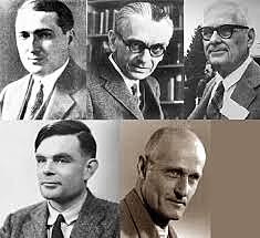 Church, Kleene, Turing y Post