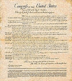 Bill of Rights adopted