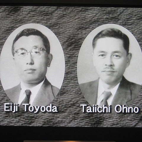 Eiji Toyoda y Taiichi Ohno