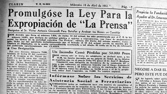 Expropiación de medios de comunicación