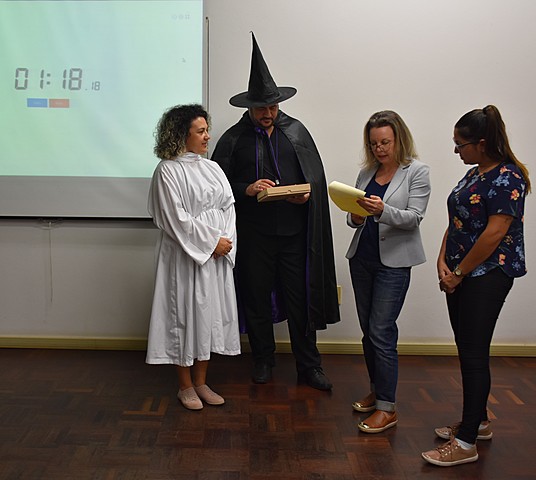 Criação e Organização -Oficina de Escape