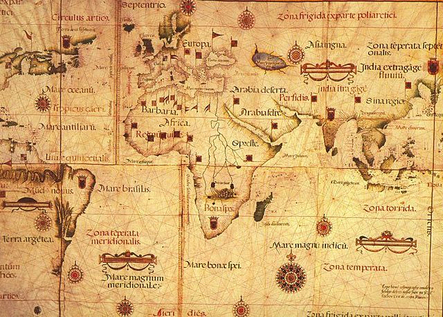El primer mapa en el que aparece la denominación a Argentina