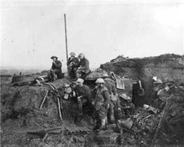 British attack at Passchendaele