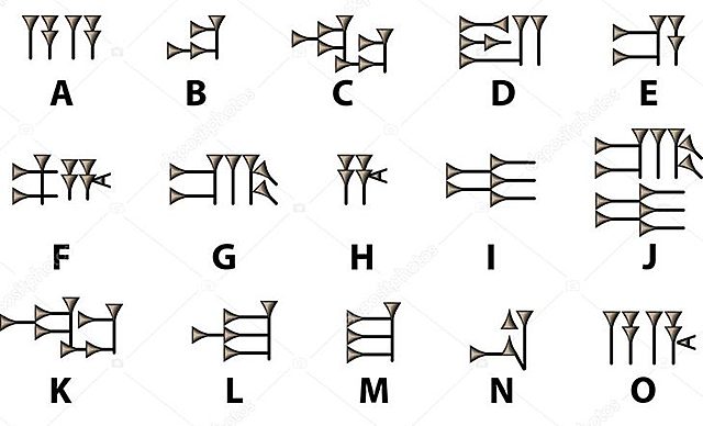 Escritura cuneiforme