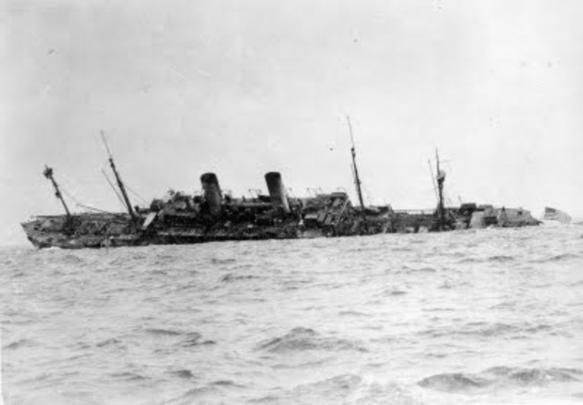 German leaders launch unrestricted u-boat warfare