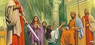 En Palestina, Salomón, último rey del Israel