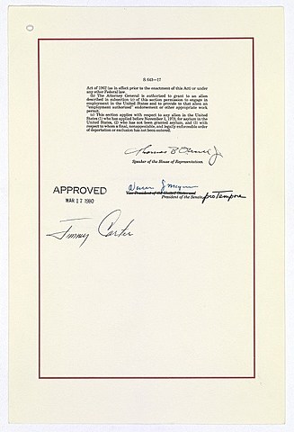 The Refugee Act of 1980
