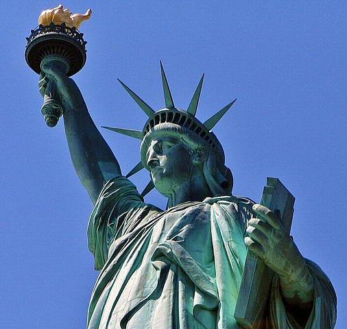 Estatua de la Libertad escultura