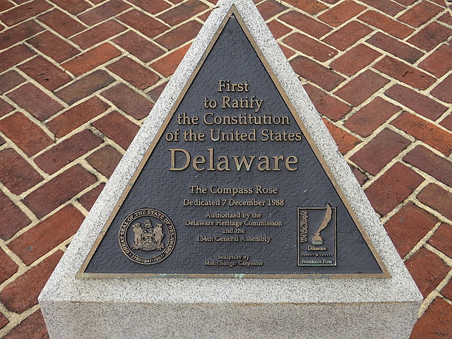 Constitution is ratified in Delaware