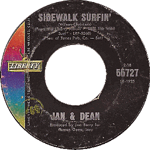 Sidewalk surfing is popular