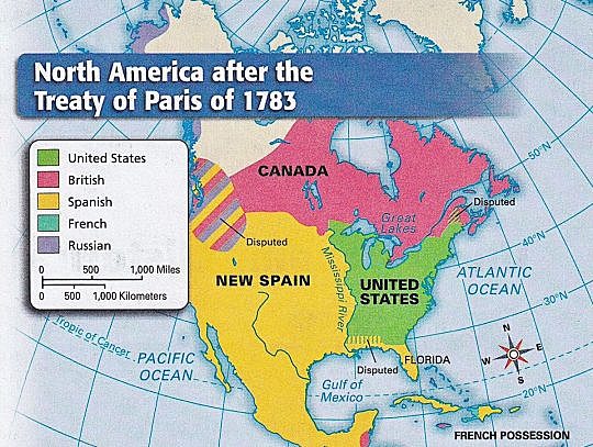 Treaty of Paris signed