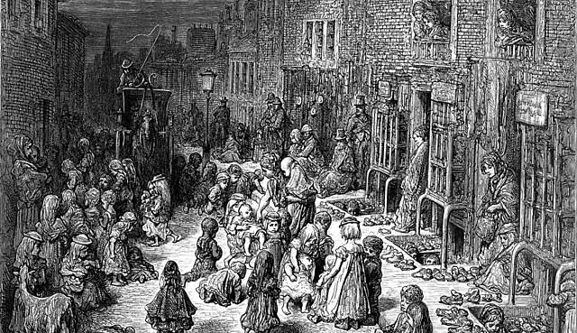 DESECHOS FECALES EN LAS CALLES DE INGLATERRA