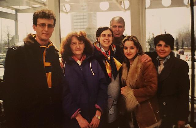 Mom and Dad come to America