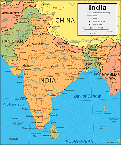 India Temporal-Territorial