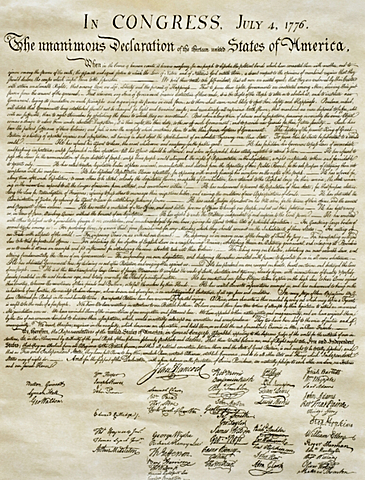 Declaration of Independence Adopted