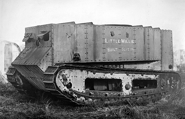 Tanks Are Used In WWI
