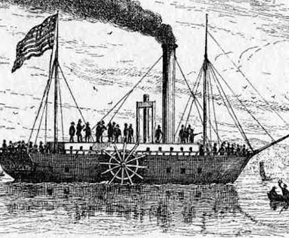 Primer barco a vapor