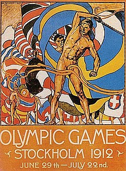 olimpiadas de Estocolmo/Suecia 1912