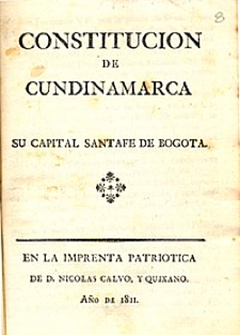 Constitución de Cundinamarca