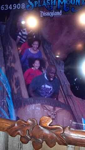 My first time at Disneyland!