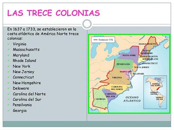 INDEPENDENCIA DE LAS COLONIAS BRITÁNICAS
