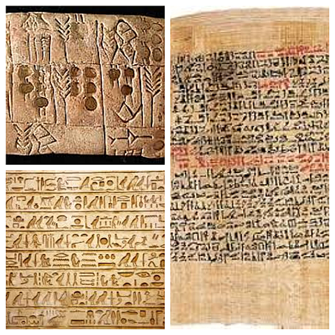 principios de la escritura