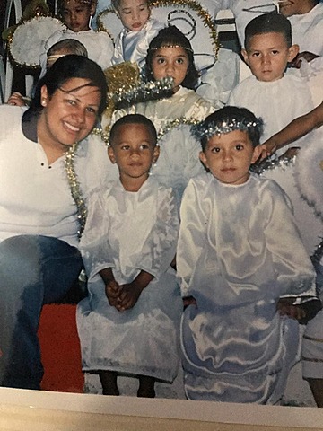 Mi primera actuación en el colegio