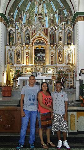 Fui a la basílica de los milagros