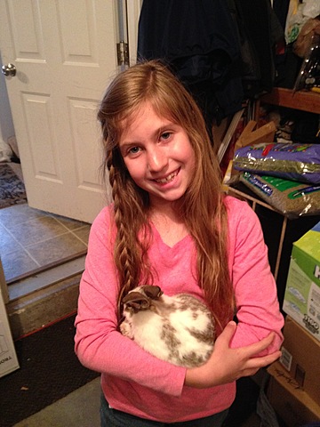 I got my first rabbit