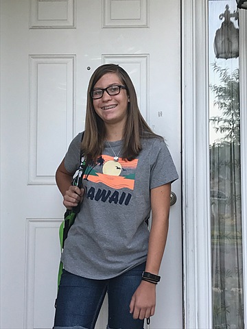 First day of 8th grade