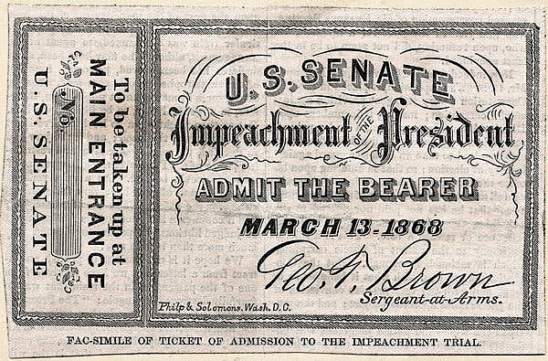 Johnson gets Impeached