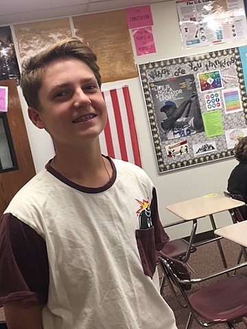 my first day of 7 grade