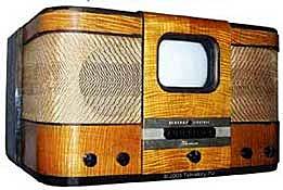 Aparición de la televisión