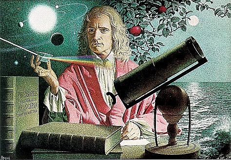 ISAAC NEWTON ´´Ley de la gravitación universal´´