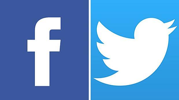 Lanzamiento de Facebook y Twitter