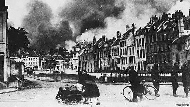 Alemania invade francia