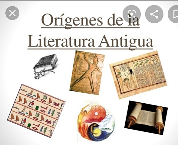 Literatura antigua( (del siglo XX al V A.C.)