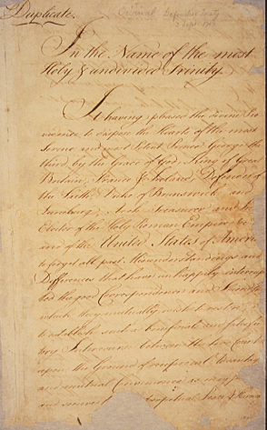 The Treaty Of Paris of 1763