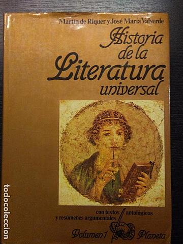 Cuando nace la literatura universal