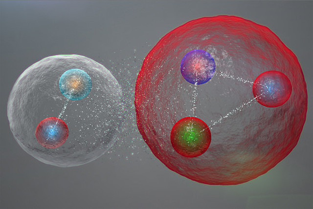 DESCUBREN PARTÍCULAS SUBATÓMICA