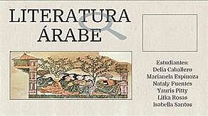 Antigua Literatura Arabe