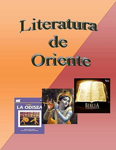 Literatura Oriental ( Biblia principio de la filosofía universal) 3000 a.c