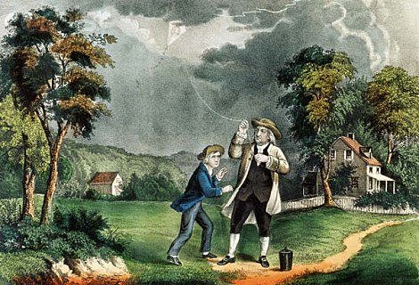 Descubrimiento de la electricidad (pararayos)