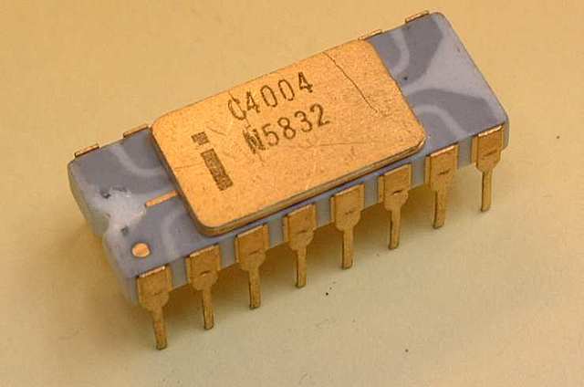 Intel 4004; Primer procesador de la historia