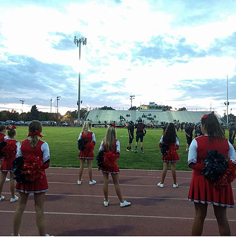 the first game i cheered at