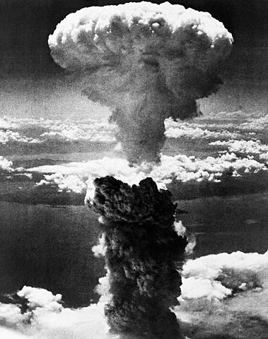 Bomba Atómica sobre Hiroshima y Nagasaki en Japón.