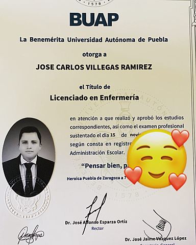 Nuevo grado academico