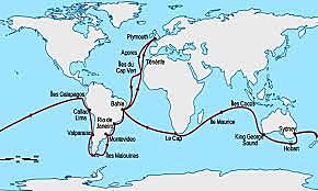 Charles Darwin ( viaje en busca de especies)